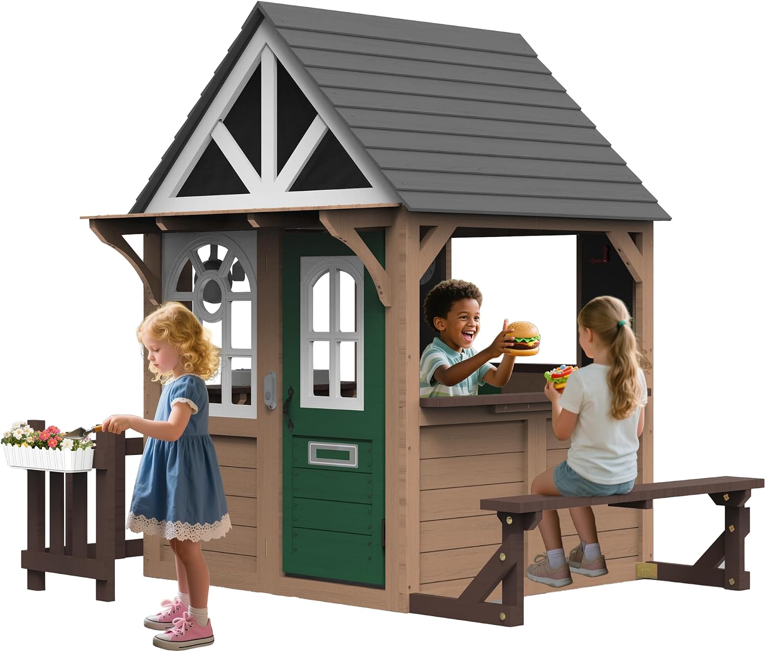 Kids Outdoor Playhouse - Детский игровой домик Seizeen для улицы