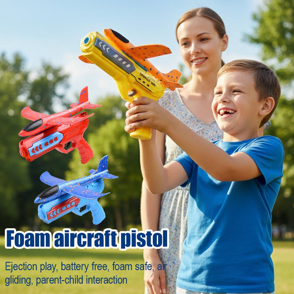 Kids Outdoor Set - Летающая игрушка для детей: пенопластовый самолет-планер