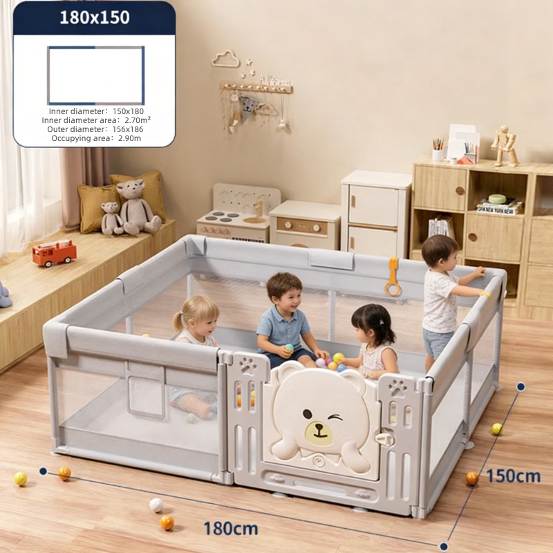 Kids Outdoor Fence - Детский манеж IMBABY 180x150 см с
