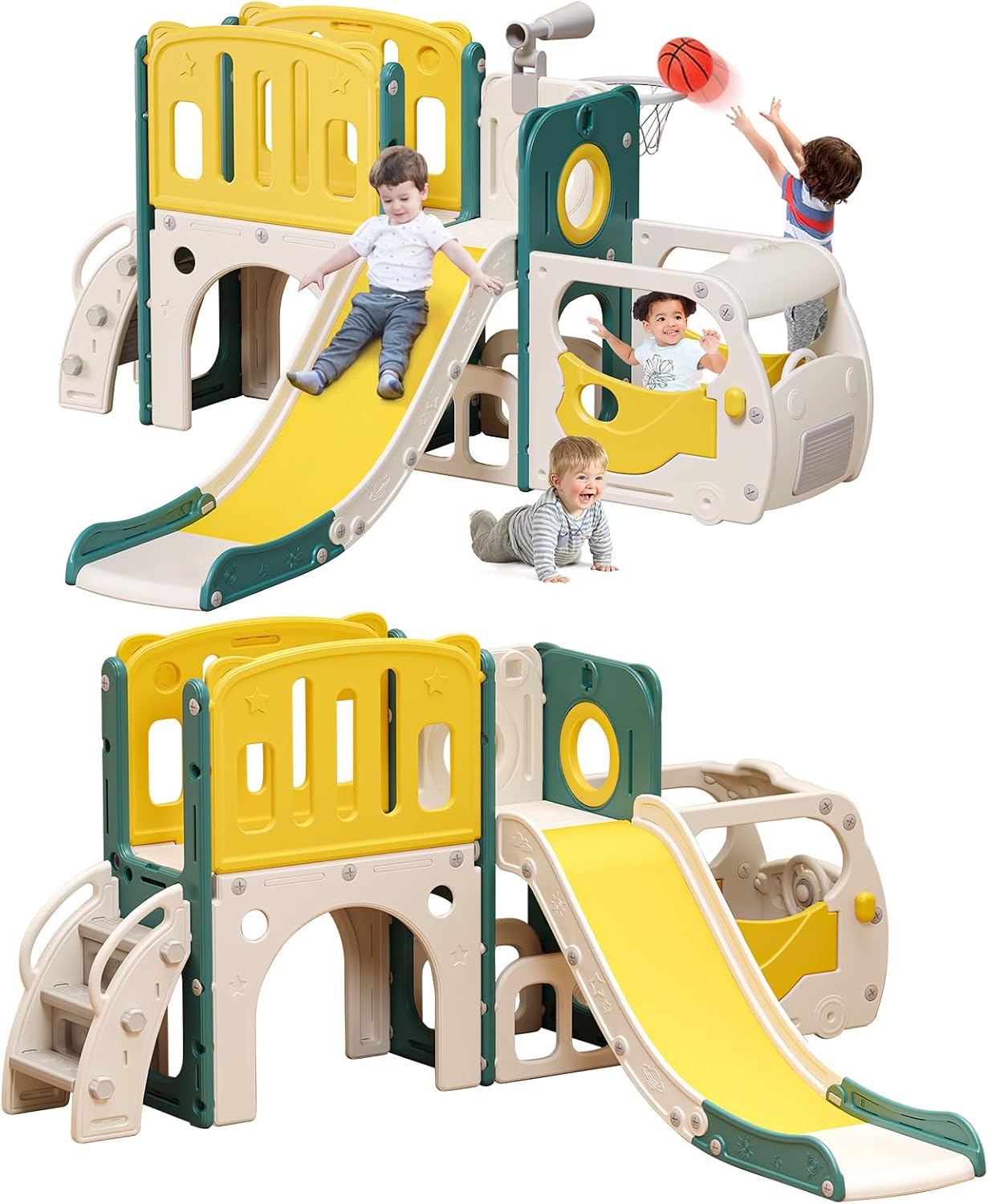 Kids Outdoor Climber - Детская горка-игровой комплекс для малышей в