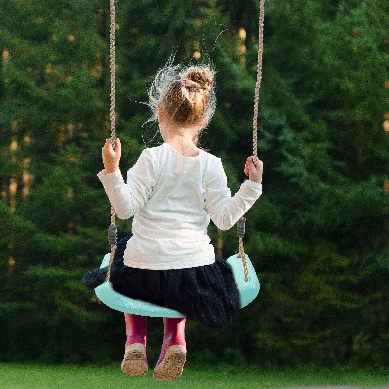 Kids Outdoor Swing Chair - Детское подвесное кресло-качели из пластика, прочное