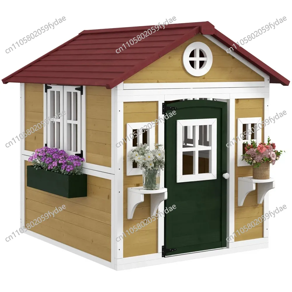 Kids Outdoor Playhouse - Детский уличный игровой домик, деревянный домик