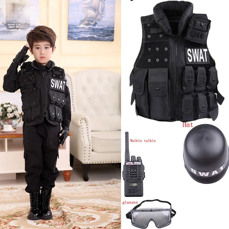 Kids Outdoor Set - 2025 Хэллоуин, детский охотничий военный тактический