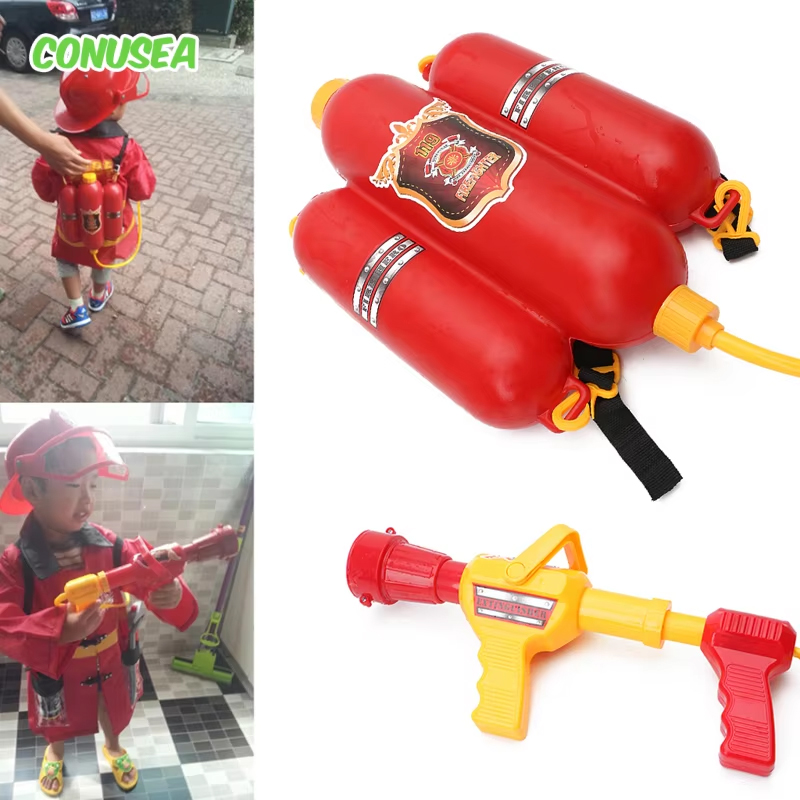 Kids Outdoor Backpack - Пожарный рюкзак, водяной пистолет, большая емкость,