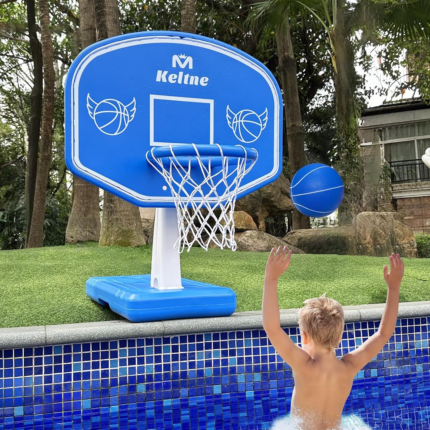 Kids Outdoor Water - Большой баскетбольный кольцообразный обруч для бассейна