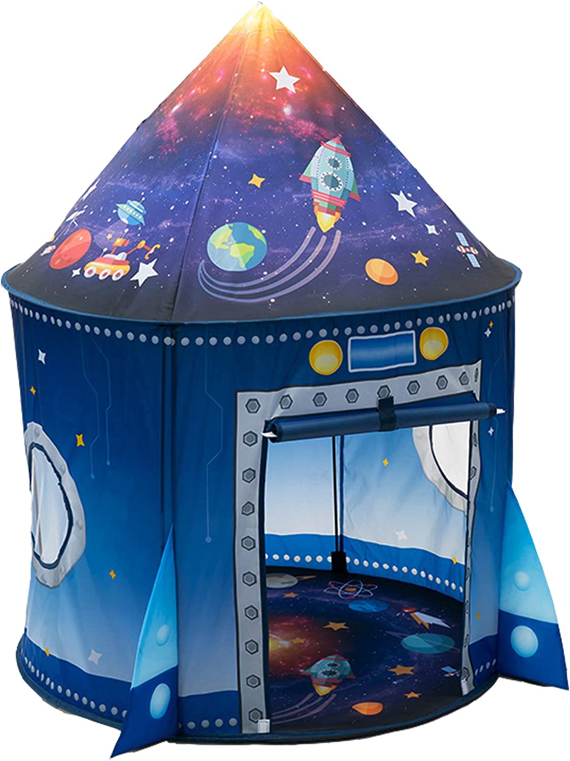 Kids Outdoor Fence - Детская палатка Rocket Ship, всплывающая игровая