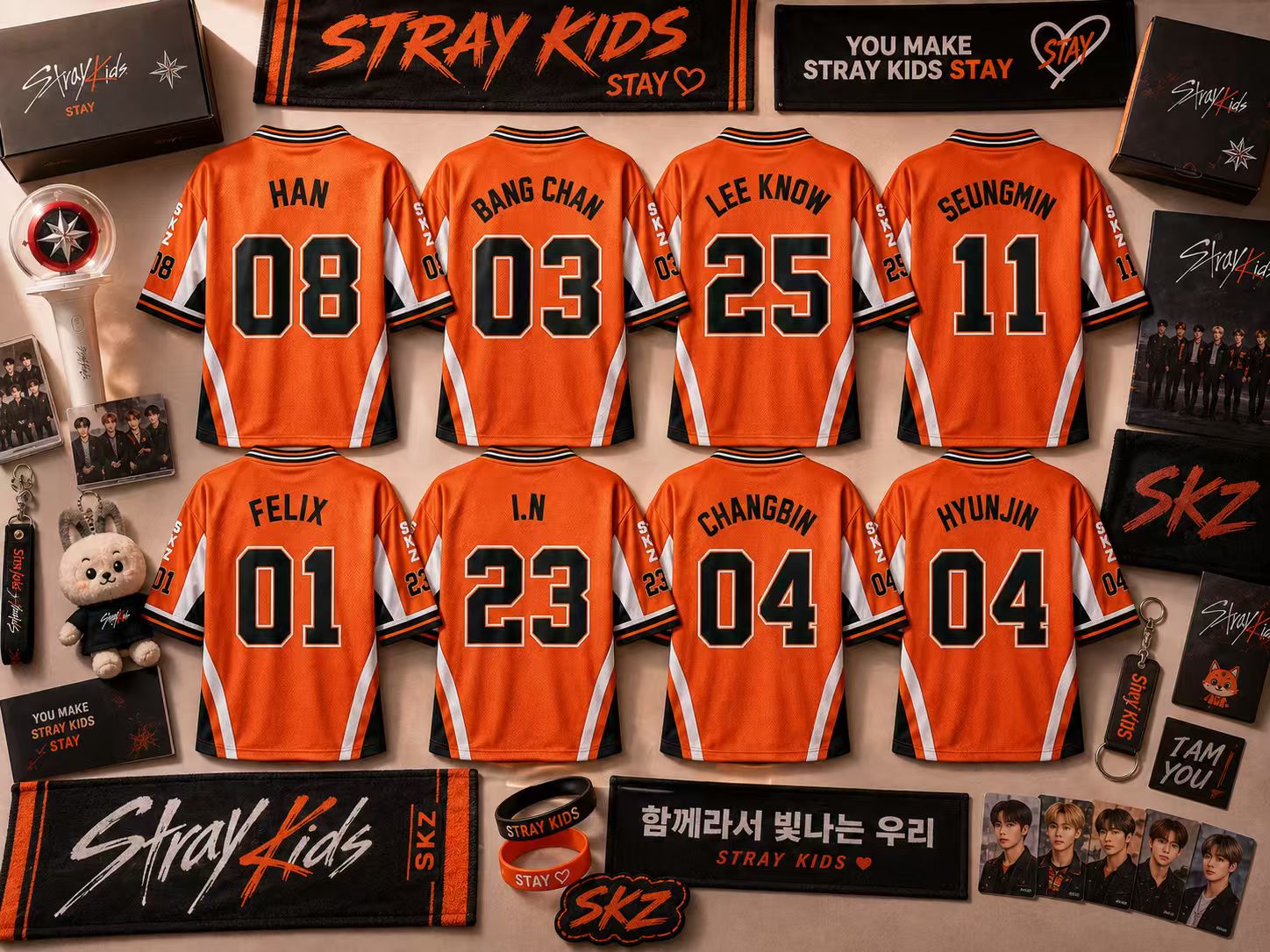 Outdoor Kids In An Indoor World - Футболка для фанатов SKZ Stray Kids