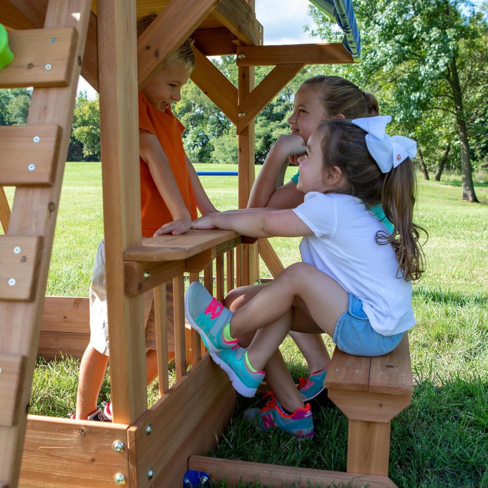 Kids Outdoor Monkey Bars - Детская уличная игровая площадка с качелями