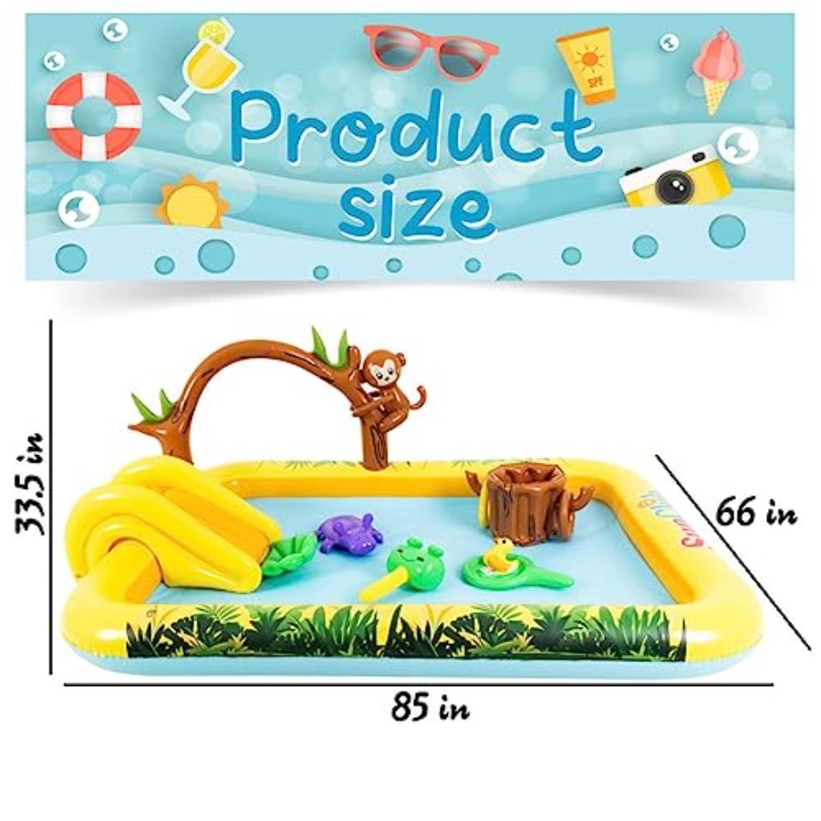 Надувной игровой центр с изобр – обзор и цена Kids Outdoor Garden