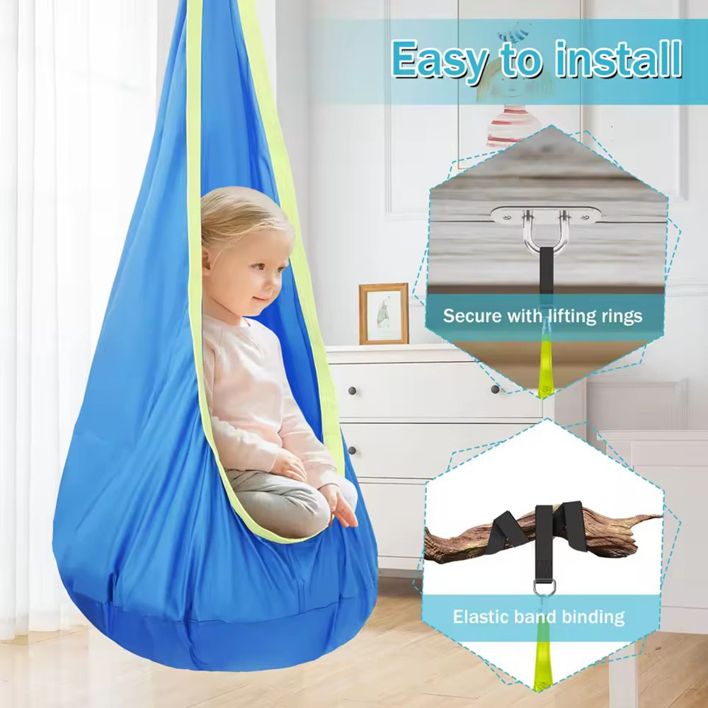 Детское подвесное кресло-качел – обзор и цена Kids Outdoor Swing Chair