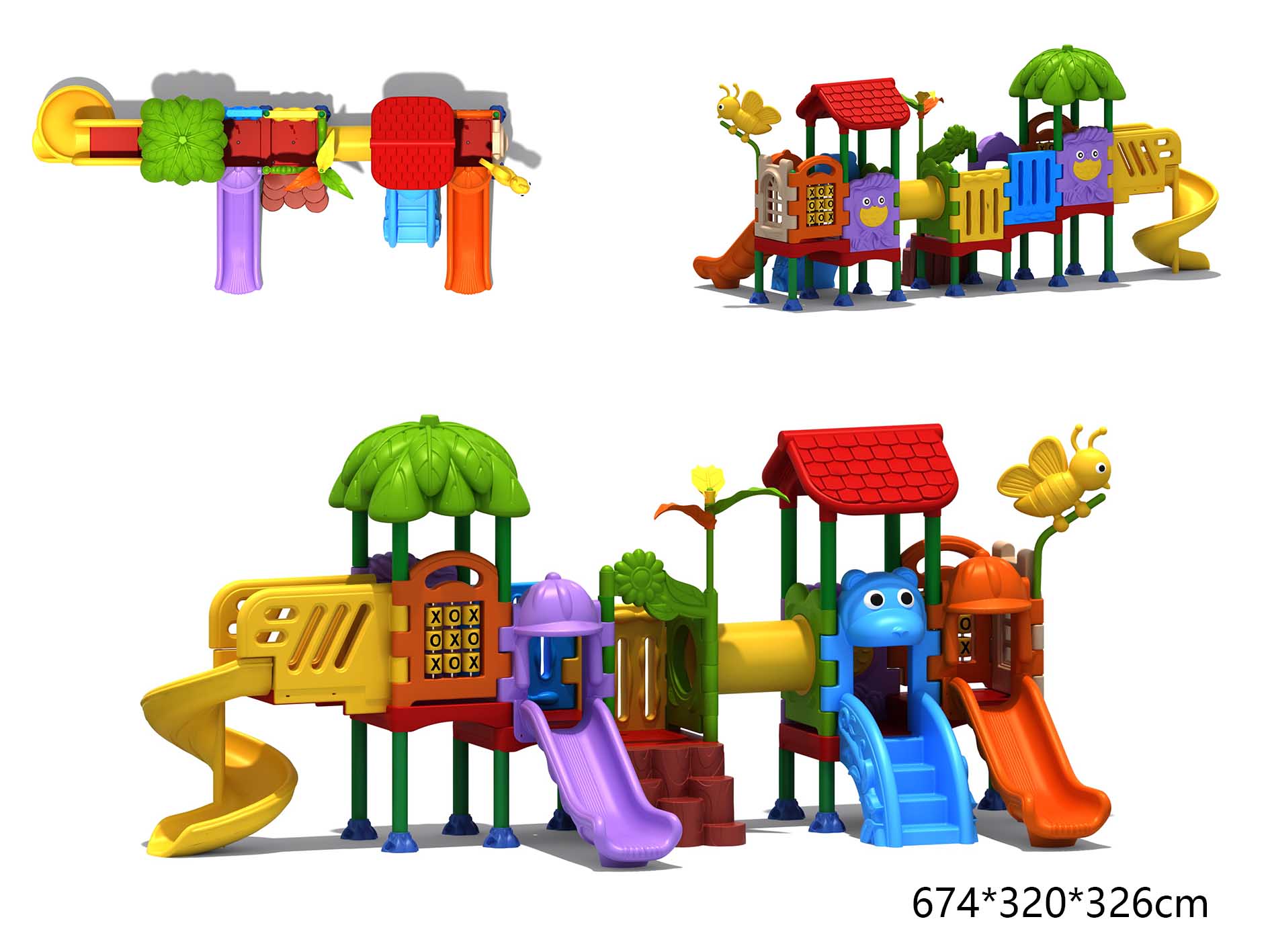 Детская игровая площадка, набо – обзор и цена Kids Outdoor Playhouse