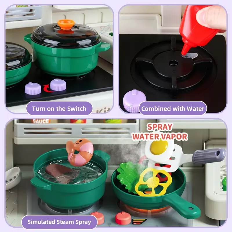 Большой игровой кухонный набор – обзор и цена Kids Outdoor Mud Kitchen Accessories