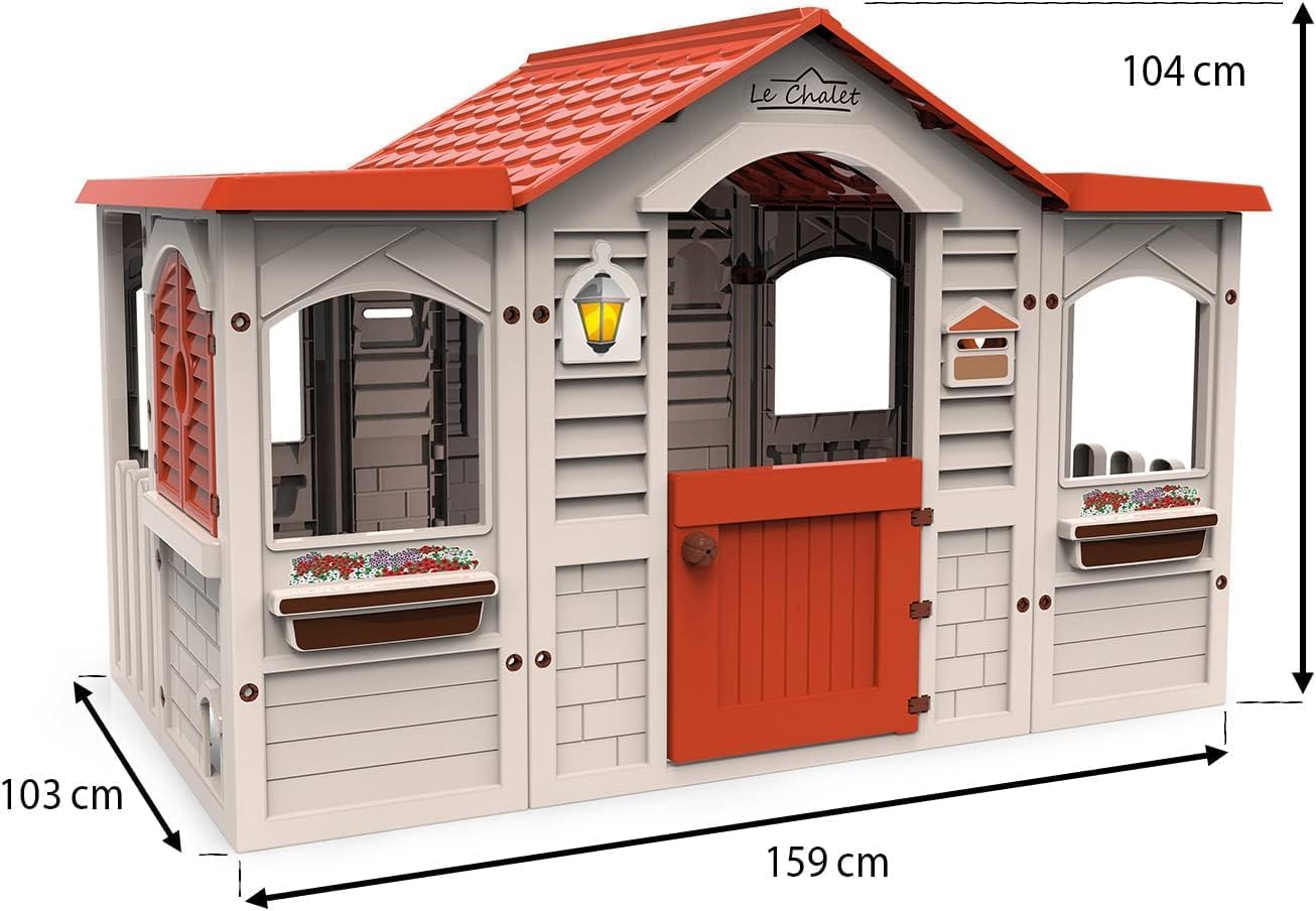 Детский игровой домик Le Chale – обзор и цена Kids Outdoor Playhouse