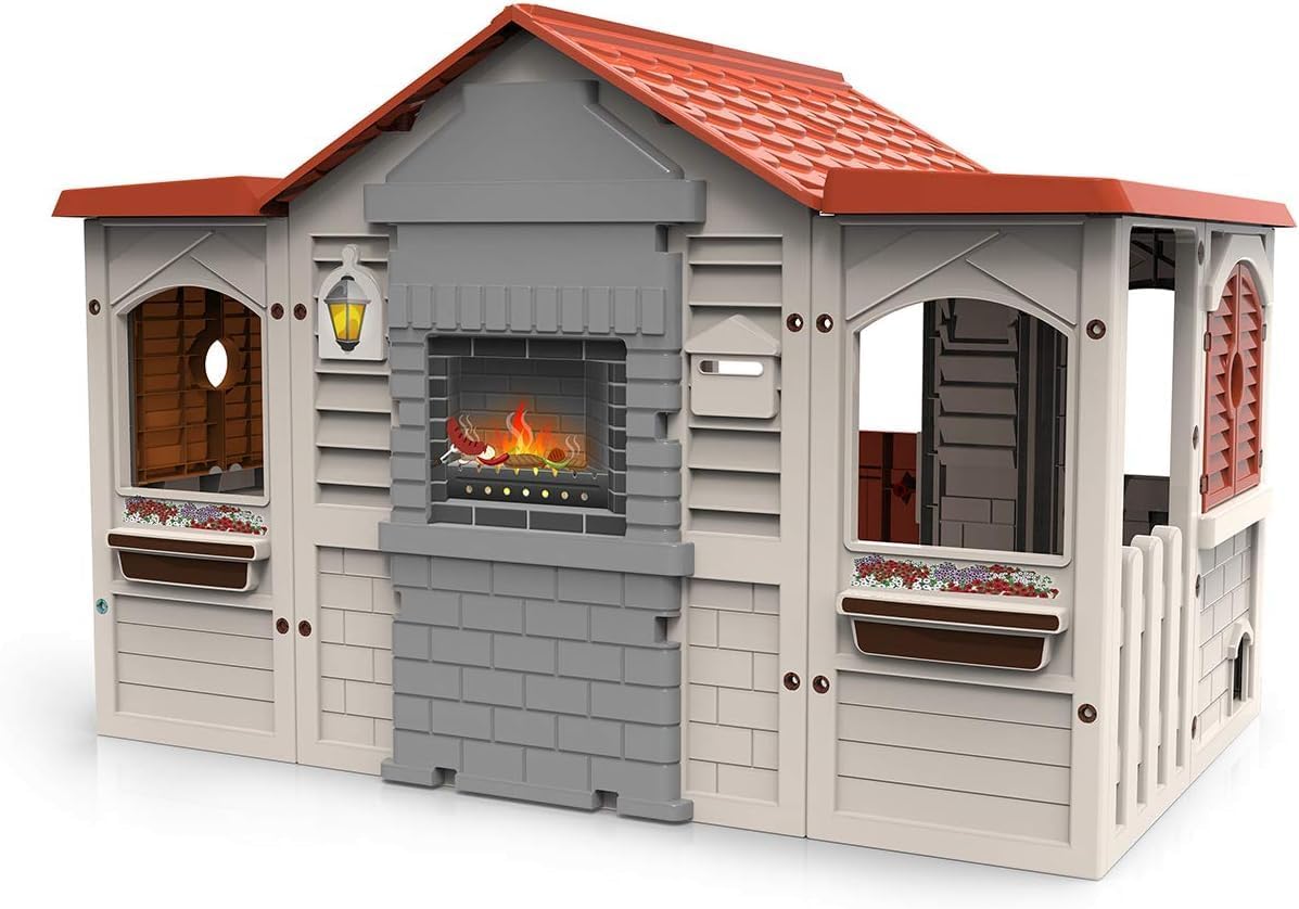 Детский игровой домик Le Chale – обзор и цена Kids Outdoor Playhouse