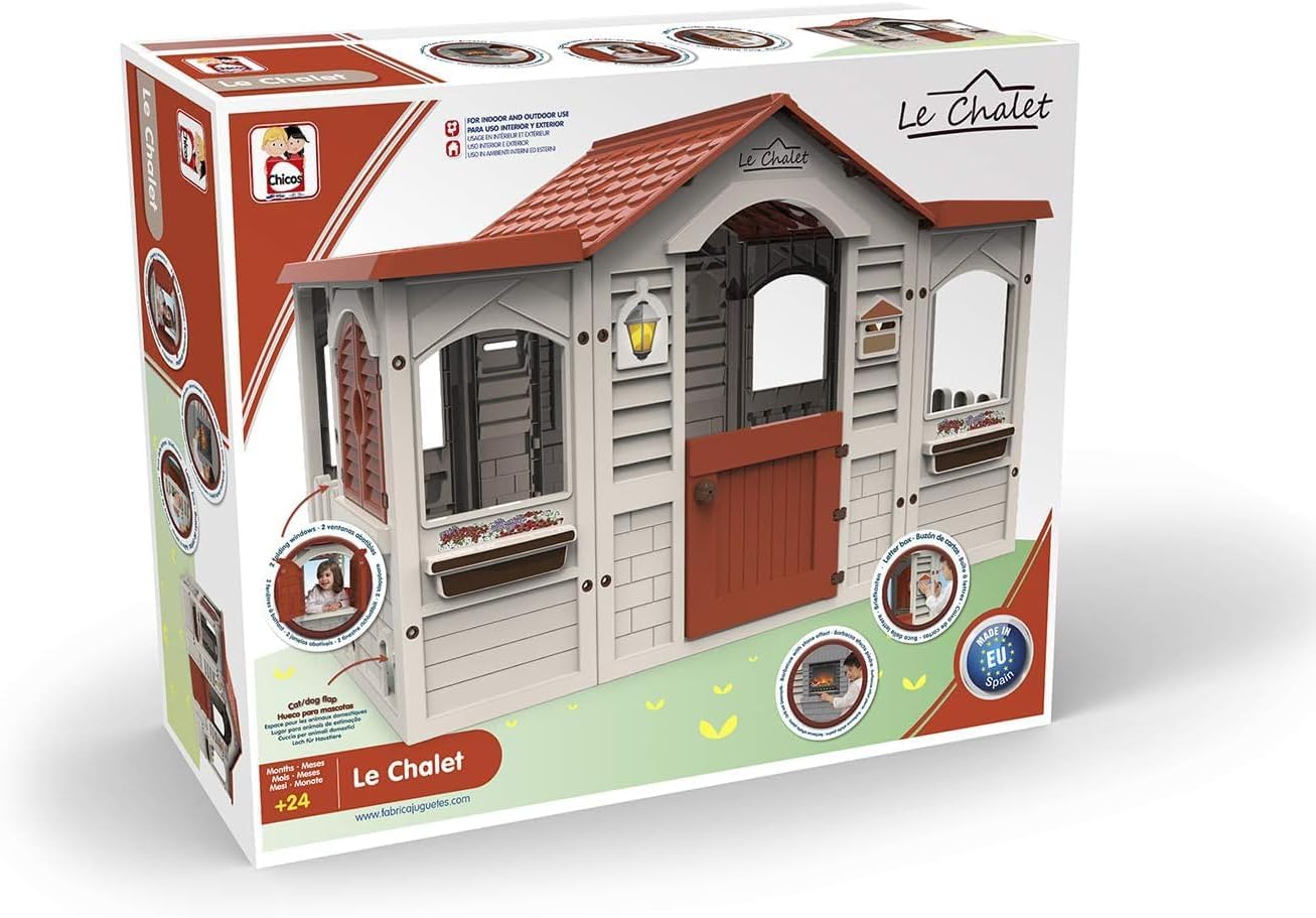 Детский игровой домик Le Chale – обзор и цена Kids Outdoor Playhouse