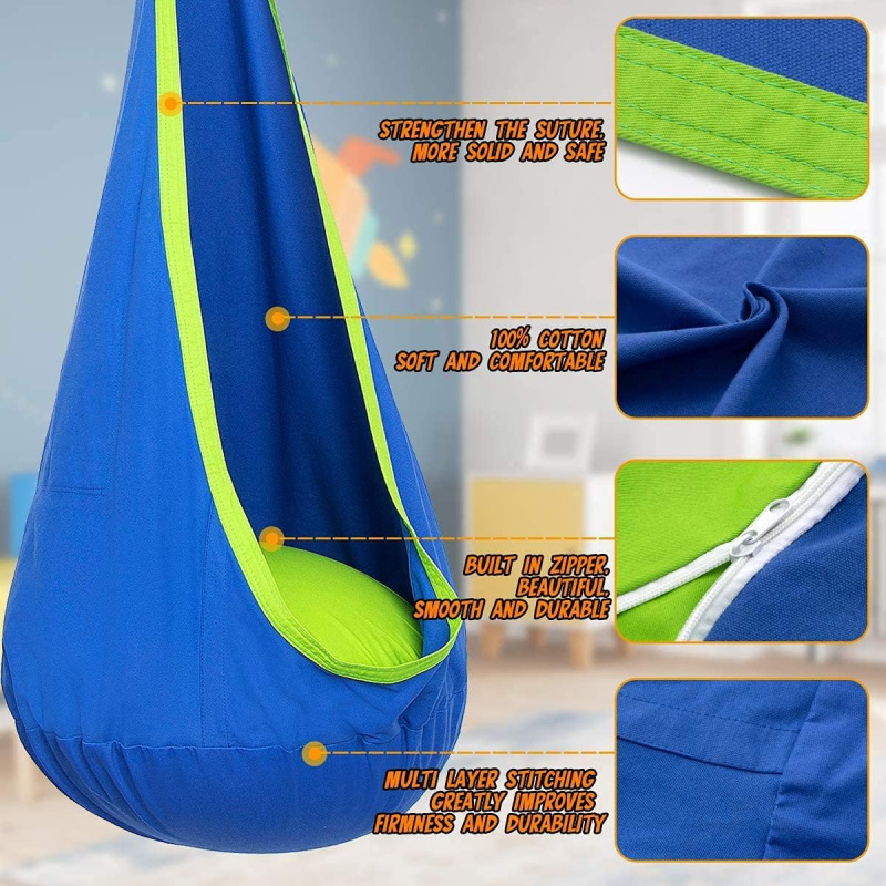 Детское подвесное кресло-качал – обзор и цена Kids Outdoor Swing Chair