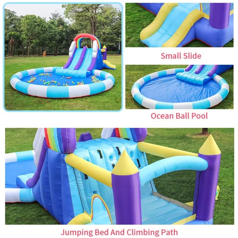 Гигантская надувная водная гор – обзор и цена Kids Outdoor Water