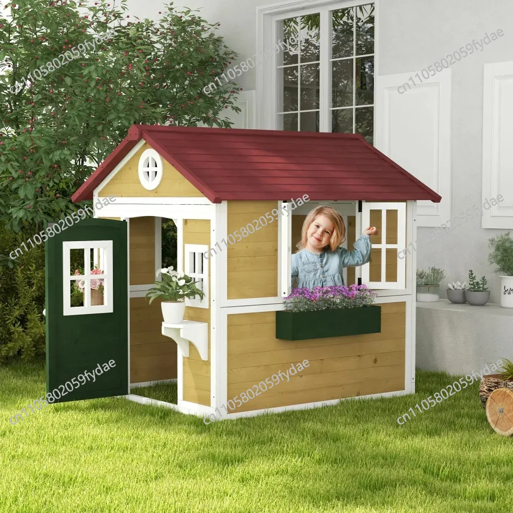 Детский уличный игровой домик, – обзор и цена Kids Outdoor Playhouse