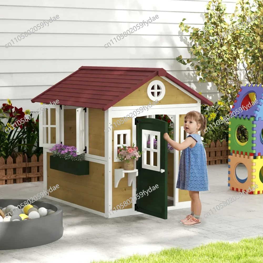 Детский уличный игровой домик, – обзор и цена Kids Outdoor Playhouse