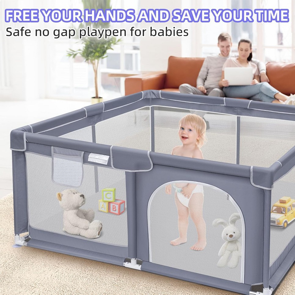 Детский манеж, очень большой и – обзор и цена Kids Outdoor Fence