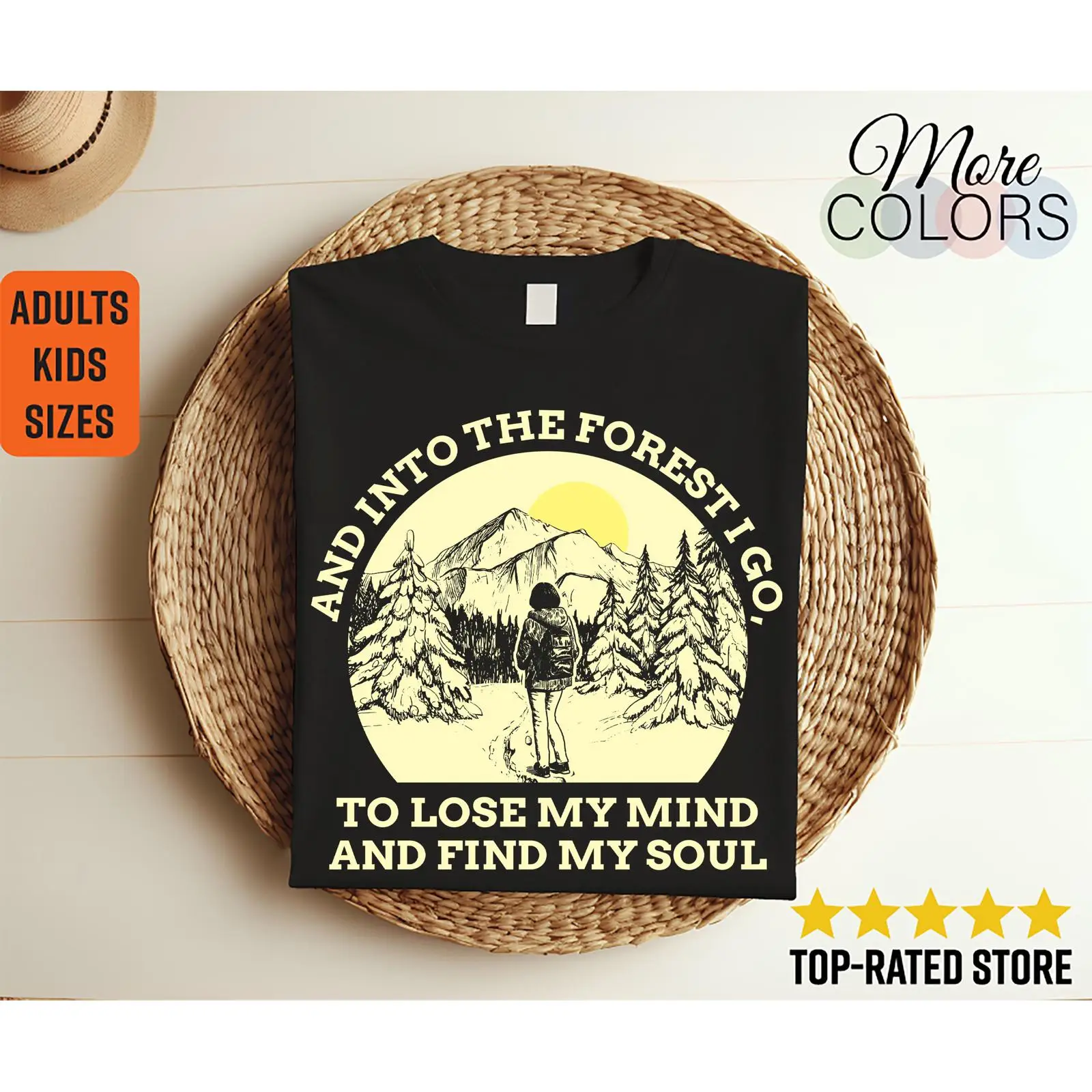 И в лес я иду: футболка для по – обзор и цена Kids Outdoor Quotes