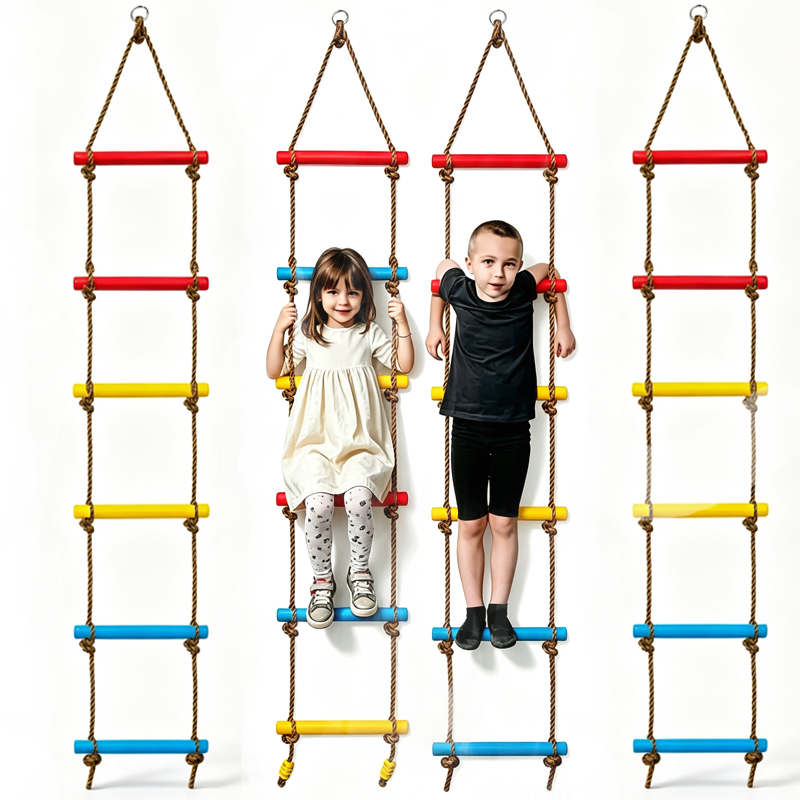 Веревочная лестница для лазани – обзор и цена Kids Outdoor Climber
