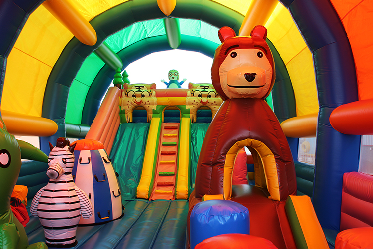 Коммерческий надувной игровой  – обзор и цена Kids Outdoor Fence