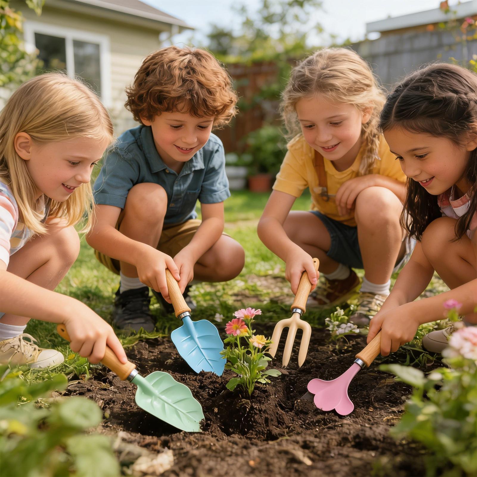 Детский садовый набор из 4 пре – обзор и цена Kids Outdoor Garden