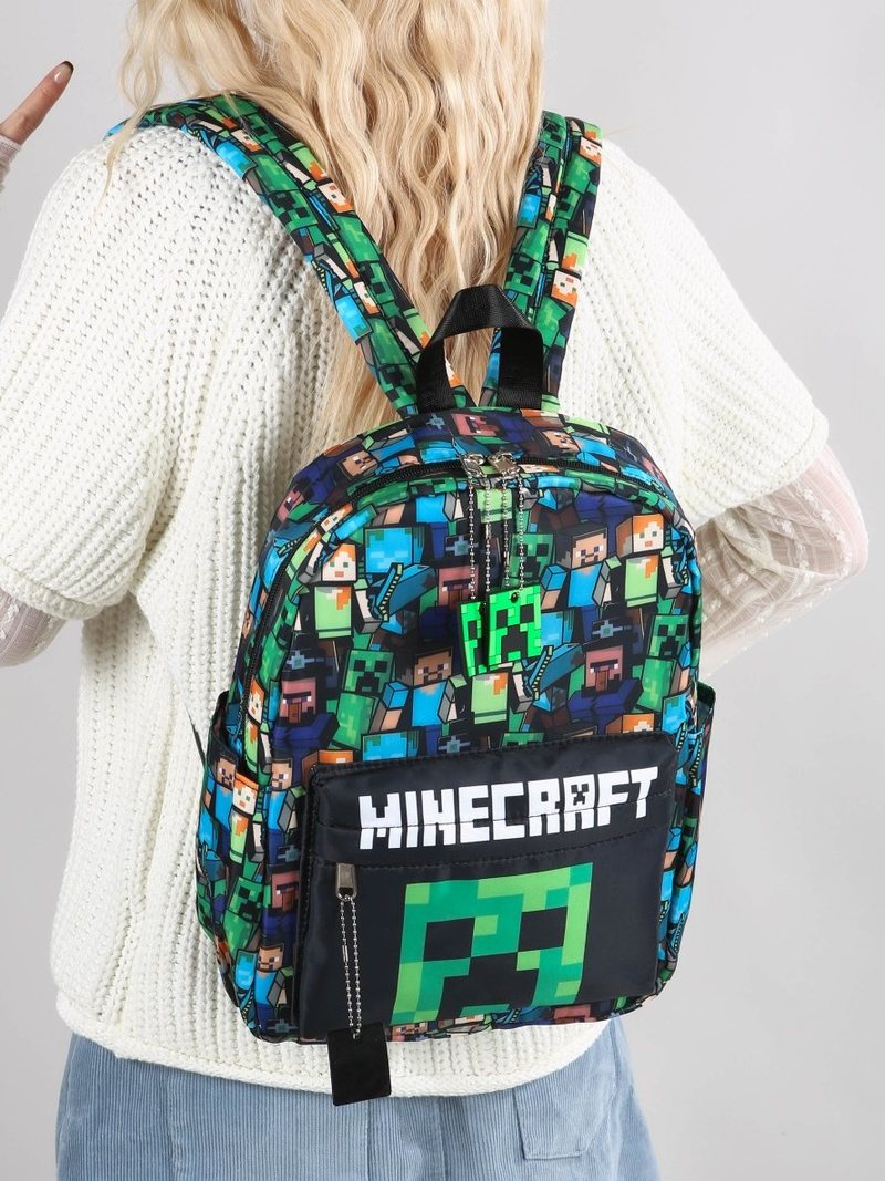 Рюкзак Minecraft с граффити-пр – обзор и цена Kids Outdoor Backpack