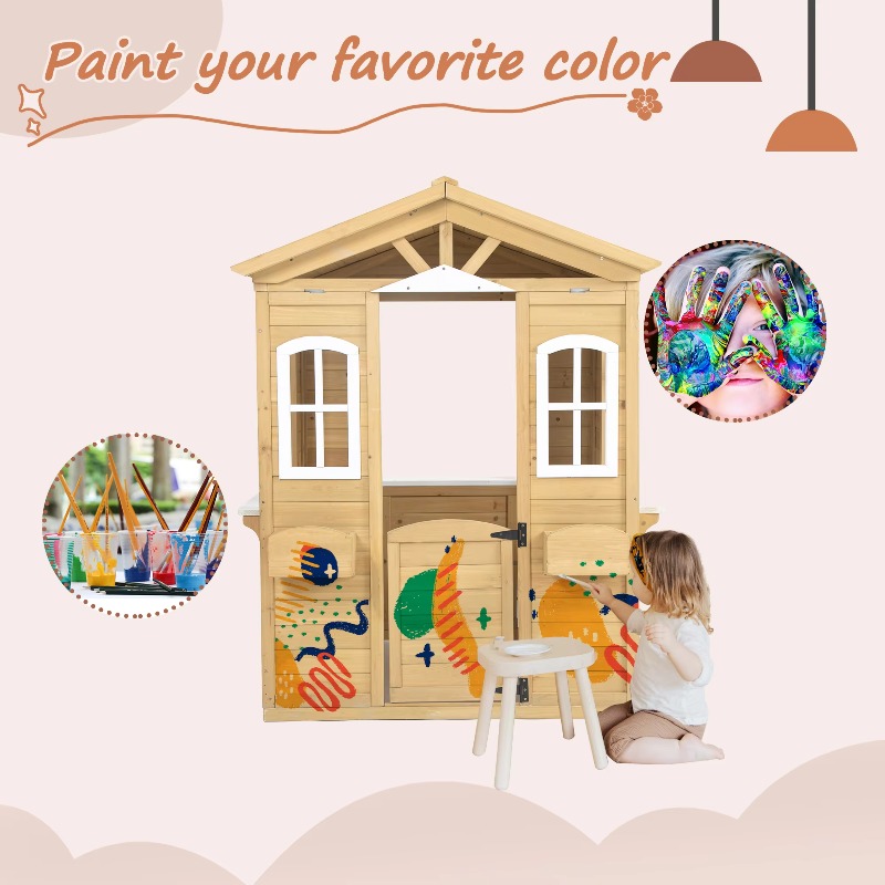 Современный классический игров – обзор и цена Kids Outdoor Playhouse