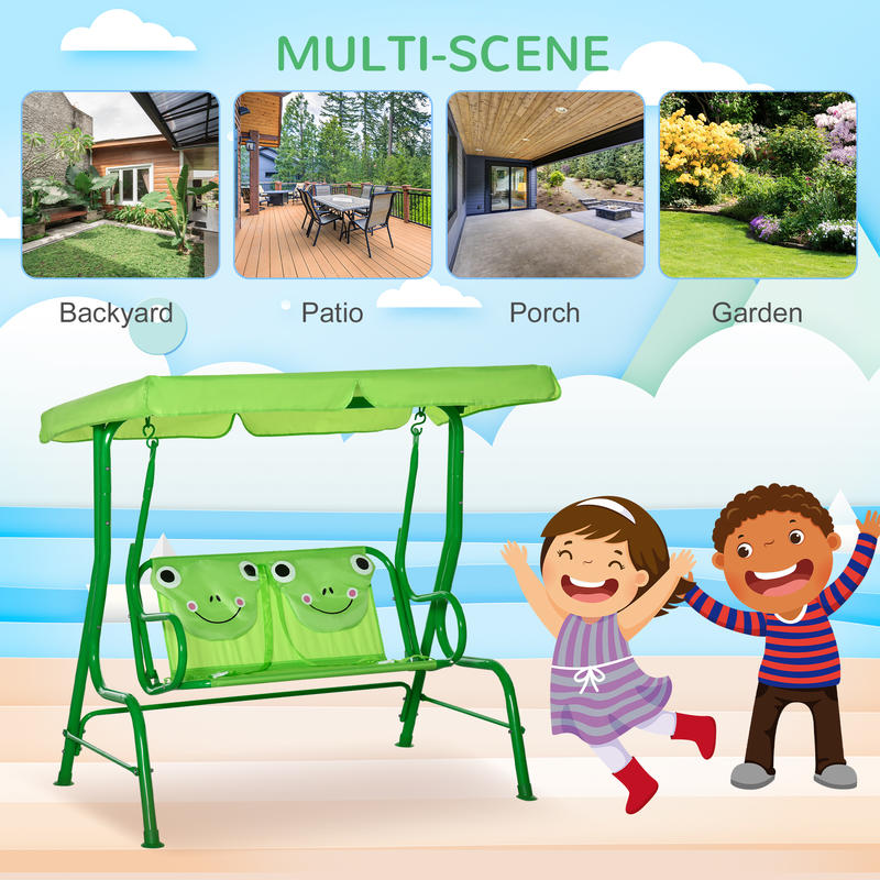 Детские садовые качели Outsunn – обзор и цена Kids Outdoor Swing Chair