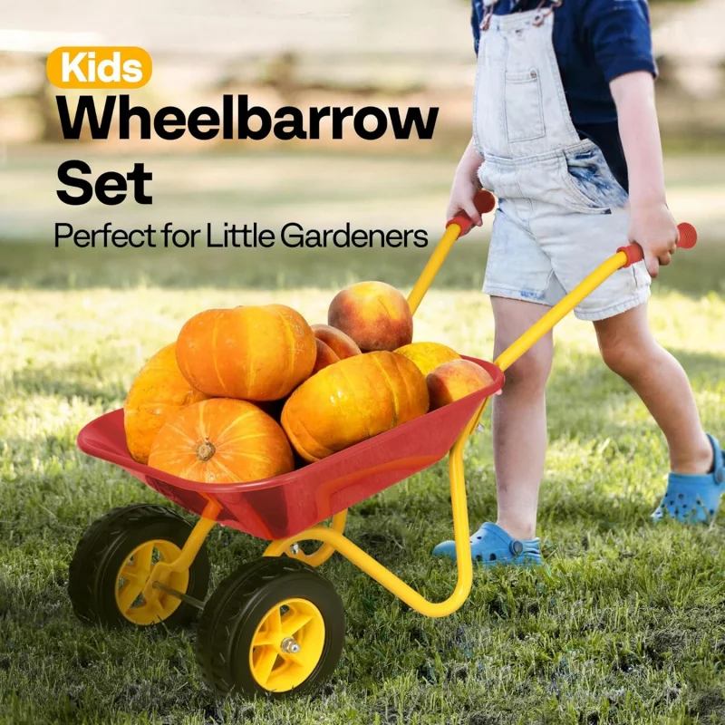 Детская тачка-колесница для са – обзор и цена Kids Outdoor Garden