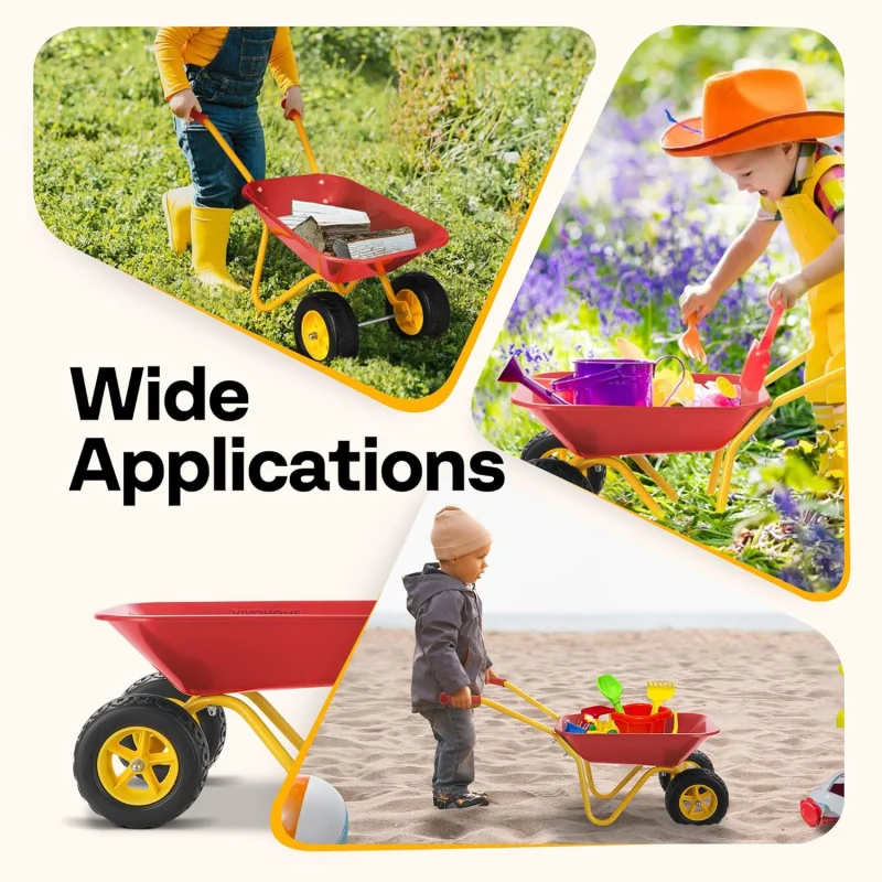 Детская тачка-колесница для са – обзор и цена Kids Outdoor Garden