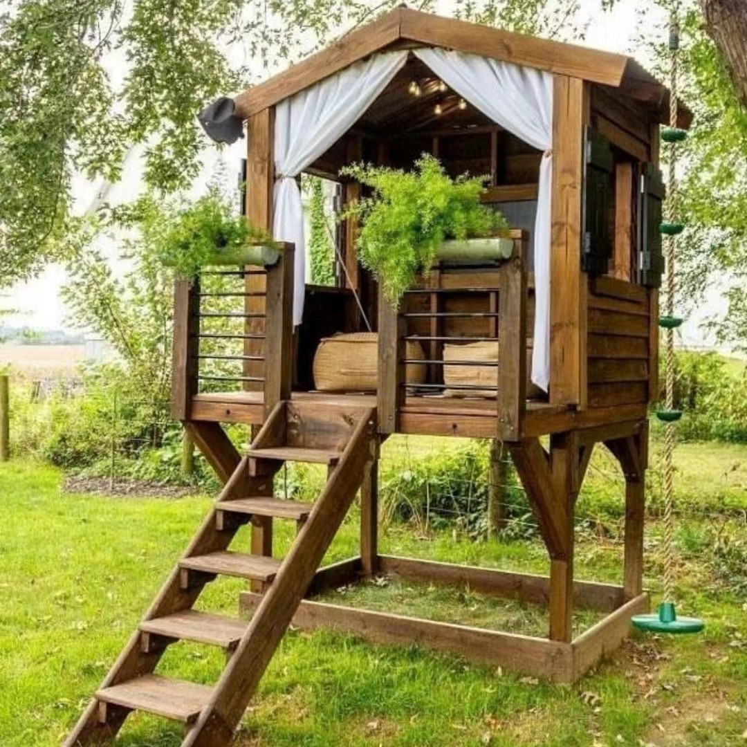 Подвижная сборка на открытом в – обзор и цена Kids Outdoor Playhouse