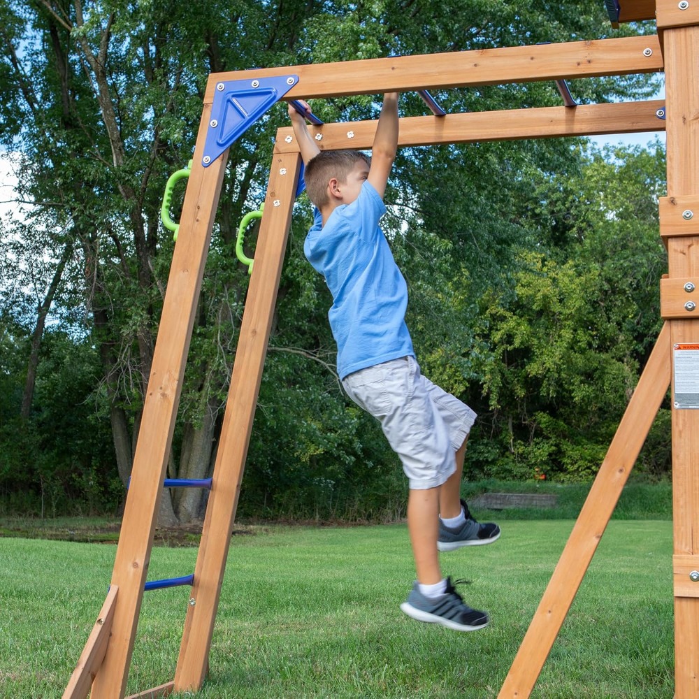 Детская уличная игровая площад – обзор и цена Kids Outdoor Monkey Bars