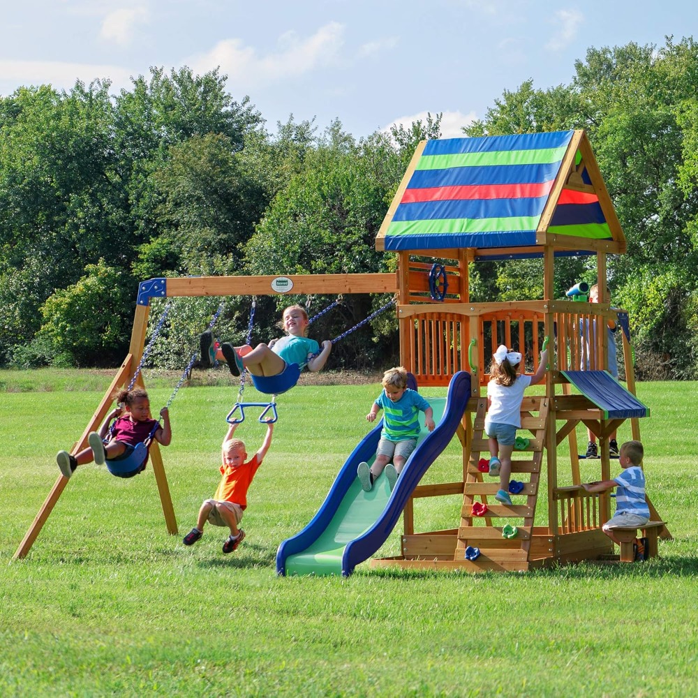 Детская уличная игровая площад – обзор и цена Kids Outdoor Monkey Bars